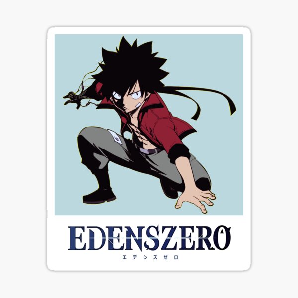 Edens Zero Cute Rebecca Happy and Shiki  Sticker for Sale by