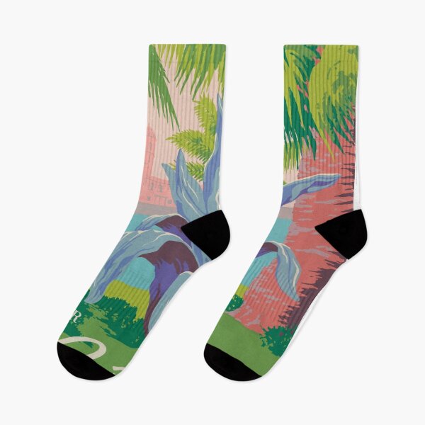 Item preview, Vintage Colorful Puerto Rico Island Scene designed and sold by JoyforU.