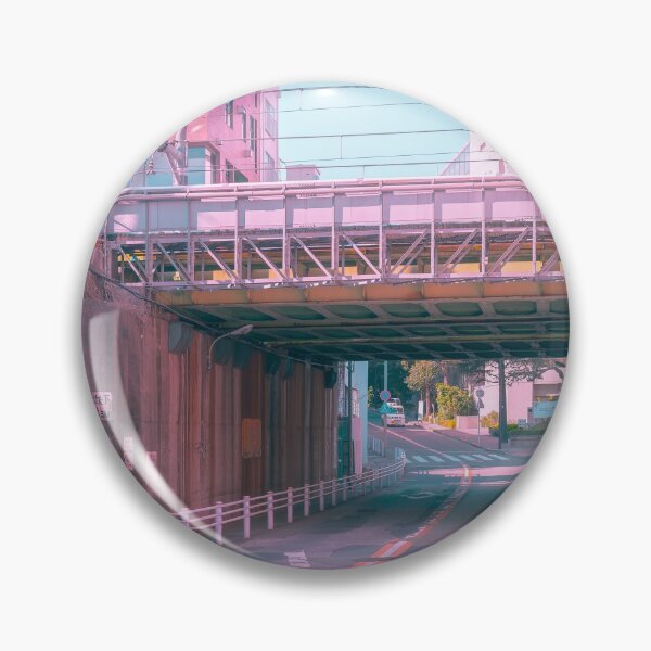 Aperçu de l'œuvre Citypop Aesthetic Tokyo Pink Japan Vaporwave lofi ambiance maussade créée et vendue par TokyoLuv.