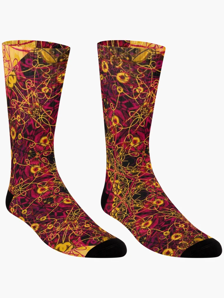 Thumbnail 3 of 5, Socks, Intellection designed and sold by Elizabeth Austin-Craig.