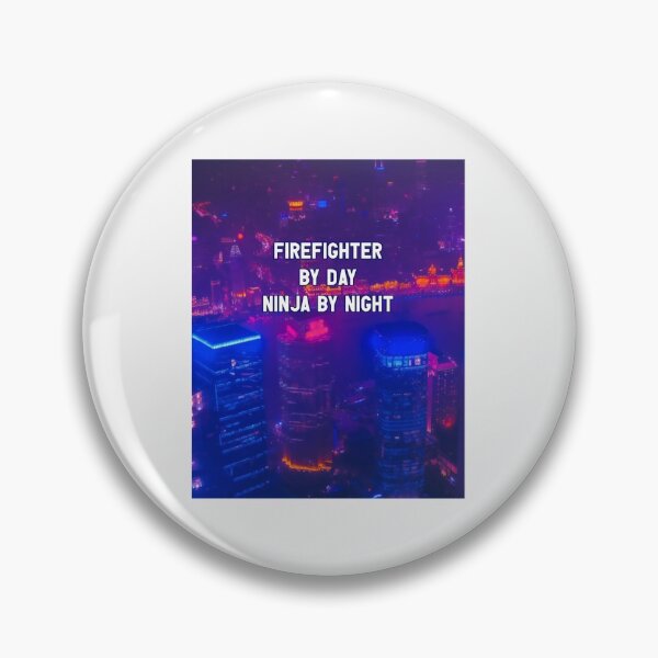 Item preview, Firefighter by day, ninja | Perfect Gift For you and friends designed and sold by luconats.
