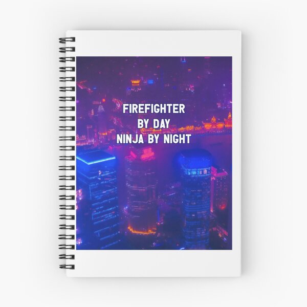 Item preview, Firefighter by day, ninja | Perfect Gift For you and friends designed and sold by luconats.