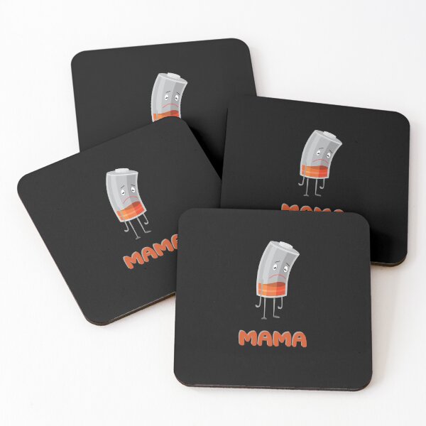 Item preview, Mama battery empty - battery - no energy designed and sold by Shirt-Designs.