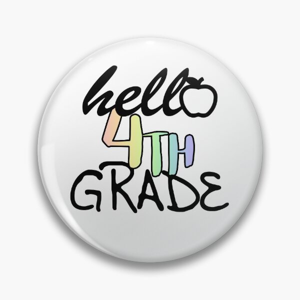Item preview, Hello Fourth Grade Colorful designed and sold by HACOshop.