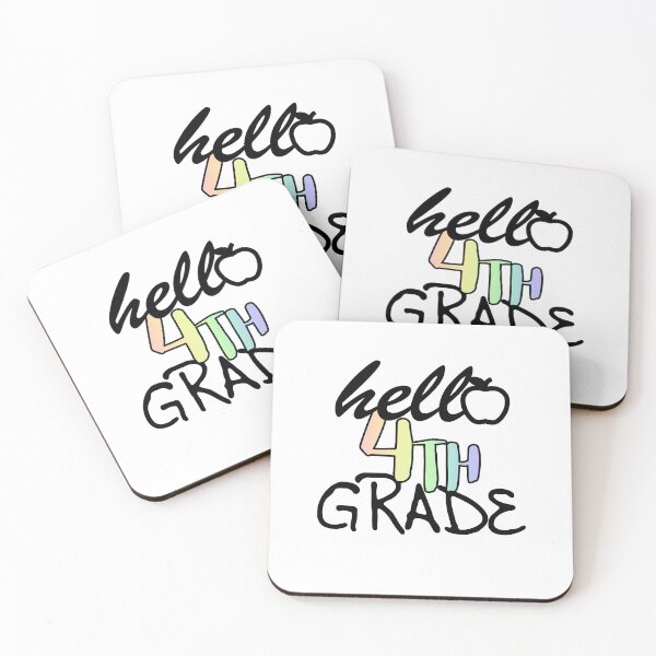Item preview, Hello Fourth Grade Colorful designed and sold by HACOshop.