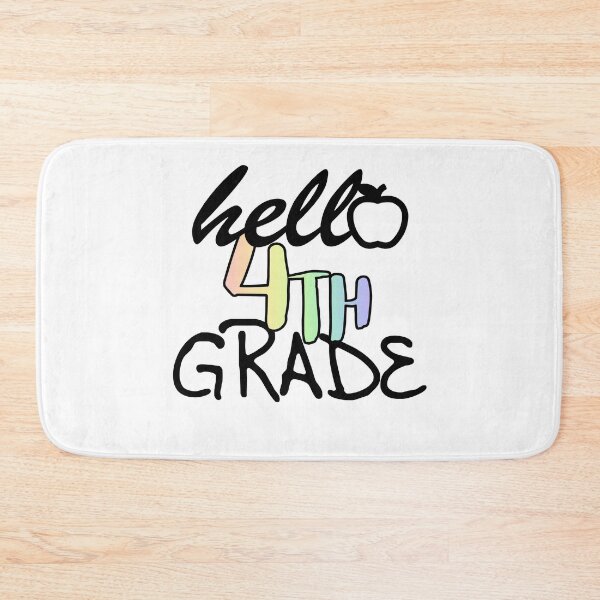 Item preview, Hello Fourth Grade Colorful designed and sold by HACOshop.