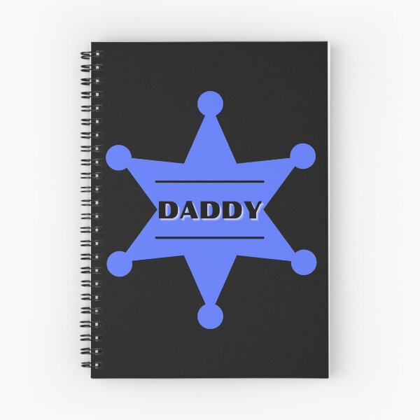 Item preview, Daddy Blue badge designed and sold by CaitU.
