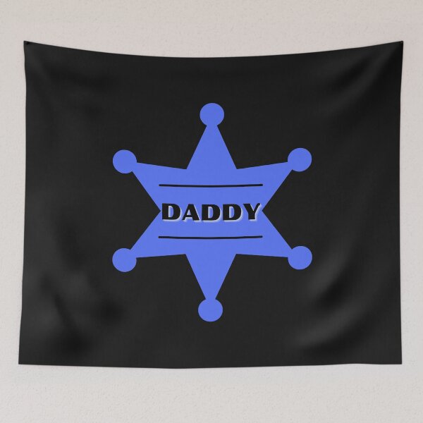 Item preview, Daddy Blue badge designed and sold by CaitU.