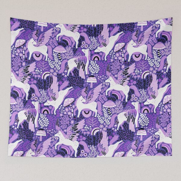 Item preview, Purple Pegasus Paradise designed and sold by TigaTiga.