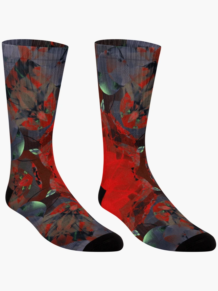 Thumbnail 3 of 5, Socks, Interius Adore designed and sold by Elizabeth Austin-Craig.