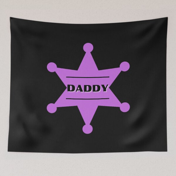 Item preview, Daddy Purple badge designed and sold by CaitU.