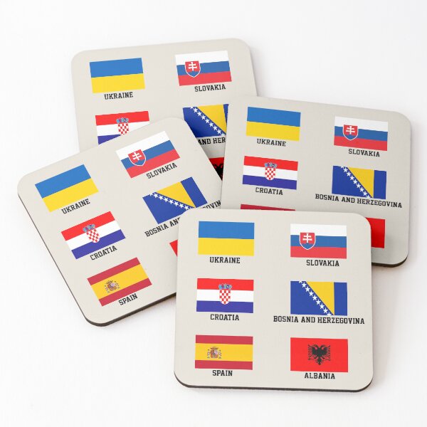 Item preview, Country Flags Sticker Pack 5 -  designed and sold by FladsynnDesigns.