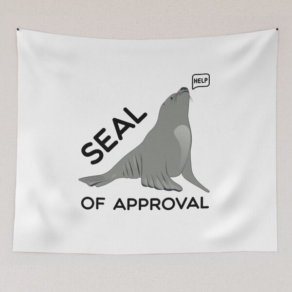 Item preview, Seal of Approval Essential T-Shirt. designed and sold by mHmShop.