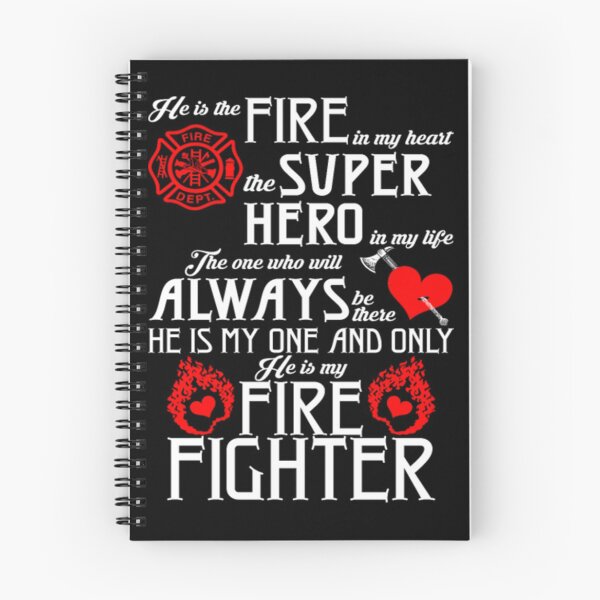 Item preview, Fire In My Heart Super Hero In My Life Firefighte| Perfect Gift For you and friends designed and sold by luconats.