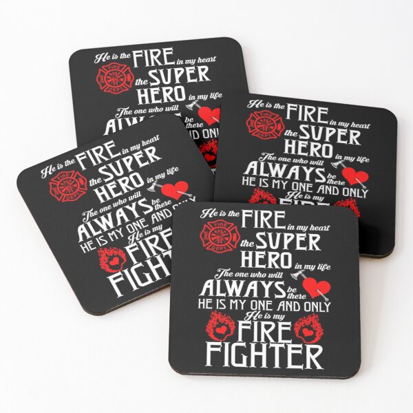 Item preview, Fire In My Heart Super Hero In My Life Firefighte| Perfect Gift For you and friends designed and sold by luconats.