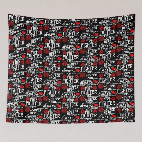 Item preview, Fire In My Heart Super Hero In My Life Firefighte| Perfect Gift For you and friends designed and sold by luconats.
