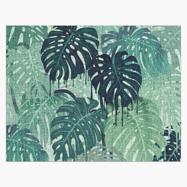 Artikel-Vorschau von Monstera Melt (in Grün), designt und verkauft von littleclyde.