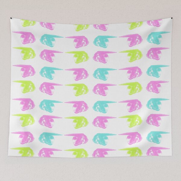 Item preview, Be Protected Pink Green Pastels Sleeping Dog Angels designed and sold by SpiritGifts.
