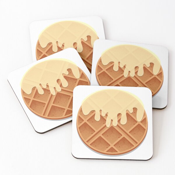 Item preview, Round waffles with condensed milk designed and sold by Julia Faranchuk.