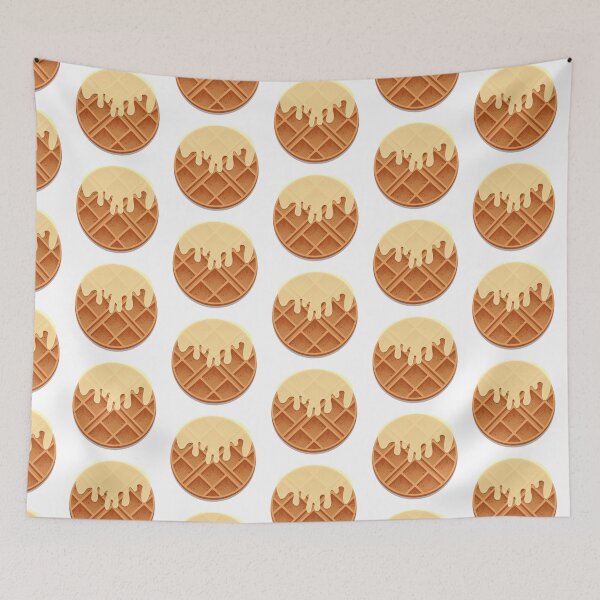 Item preview, Round waffles with condensed milk designed and sold by Julia Faranchuk.