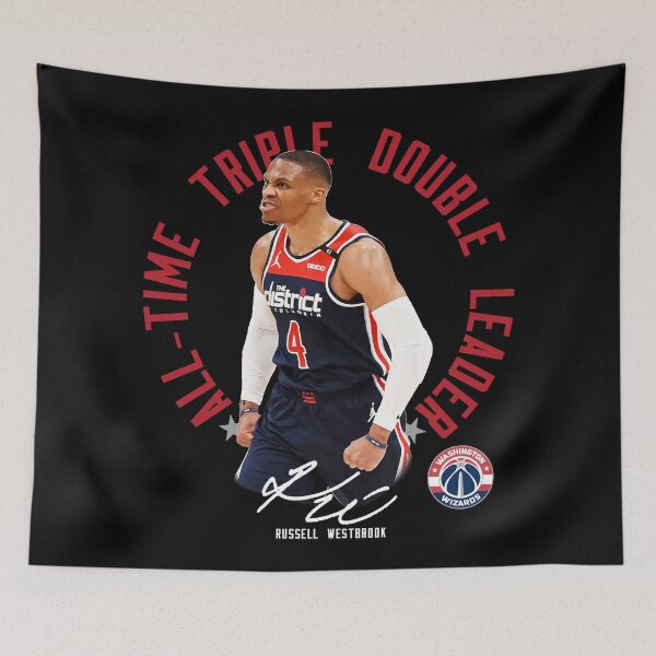 Item preview, Russell Westbrook All Time Triple Double Leader designed and sold by Basketball For Life.