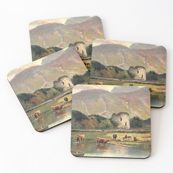 Item preview, Vintage Illustration of Old Inverlochy Castle, Fort William designed and sold by yourscotland.