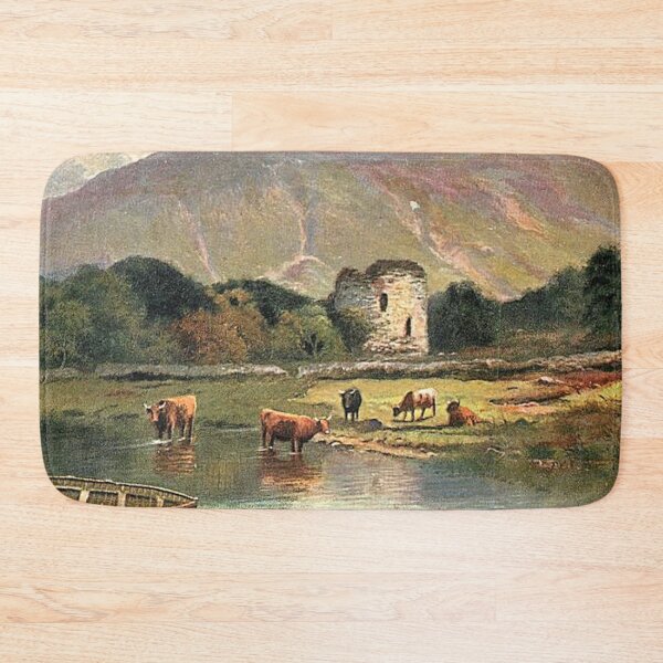 Item preview, Vintage Illustration of Old Inverlochy Castle, Fort William designed and sold by yourscotland.