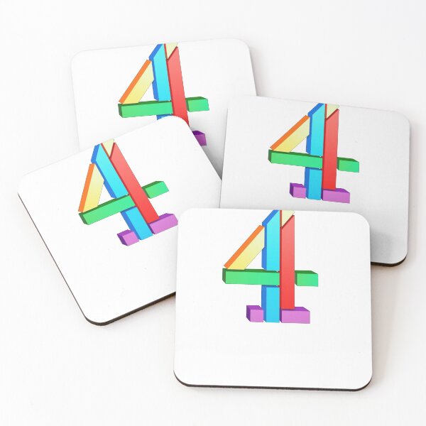 Item preview, Channel 4 retro logo  7 designed and sold by tephenfa.