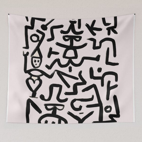 Item preview, Paul Tribal Pattern Poster designed and sold by geeksjonathan.