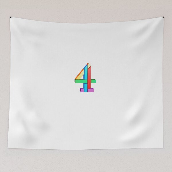 Item preview, Channel 4 retro logo  7 designed and sold by tephenfa.