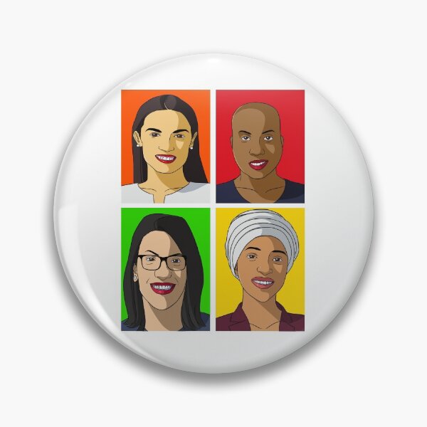 Item preview, AOC Pressley Tlaib Omar The Squad Congresswomen designed and sold by Nosek1ng.