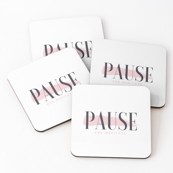 Item preview, Pause and meditate designed and sold by DreamDigitalCS.