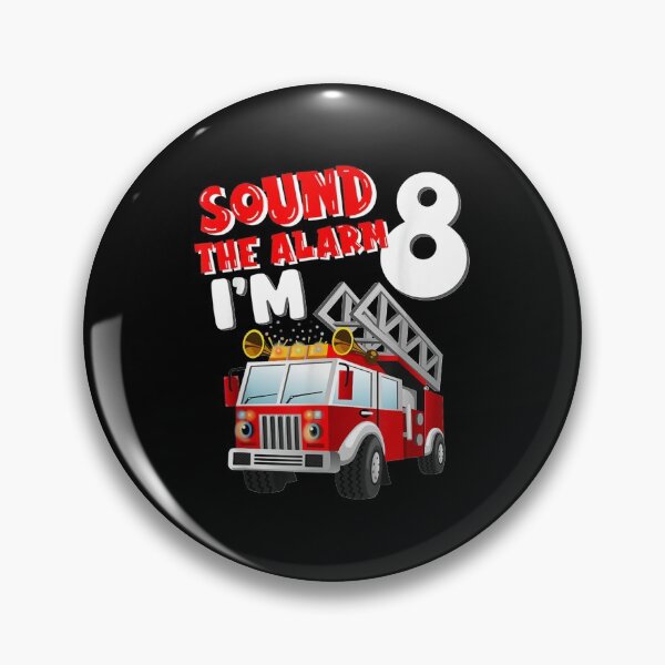 Item preview, Kids Fire Truck 8 Years Old Firefighter 8th Birthday Bo| Perfect Gift For you and friends designed and sold by luconats.