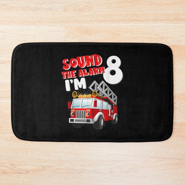 Item preview, Kids Fire Truck 8 Years Old Firefighter 8th Birthday Bo| Perfect Gift For you and friends designed and sold by luconats.