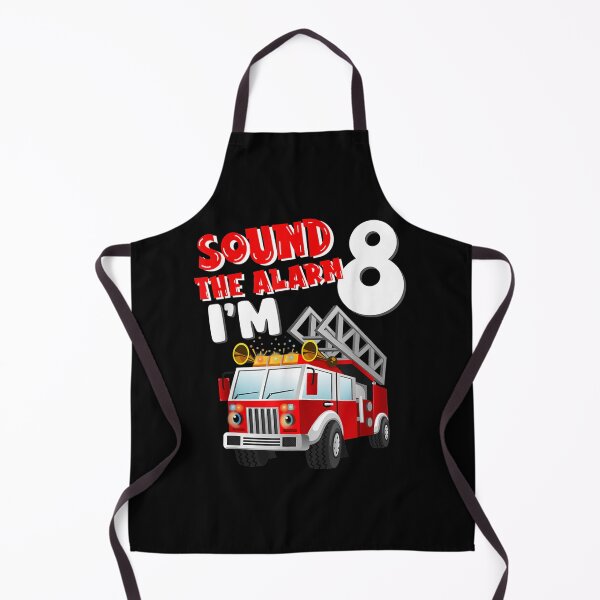 Item preview, Kids Fire Truck 8 Years Old Firefighter 8th Birthday Bo| Perfect Gift For you and friends designed and sold by luconats.