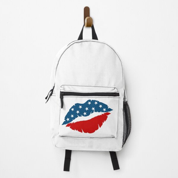 Item preview, American Flag Kiss Patriotic T-shirt designed and sold by AYOUCHKA.