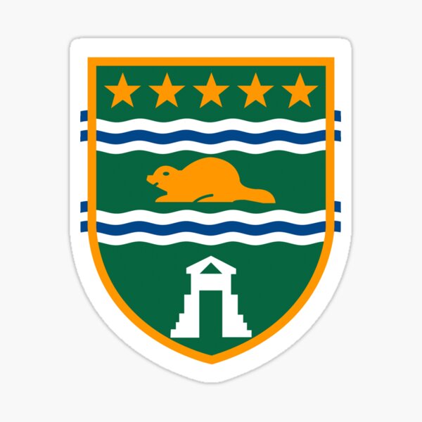 Item preview, Surrey BC Flag Decal  designed and sold by zsonn.