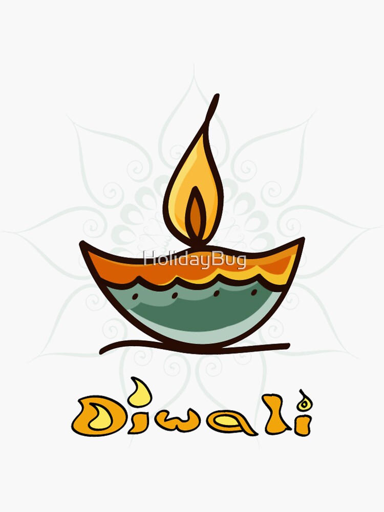 Diwali Lamp / Diya Drawing on the Eve of Coming Diwali Festival 🪔 : r/ drawing