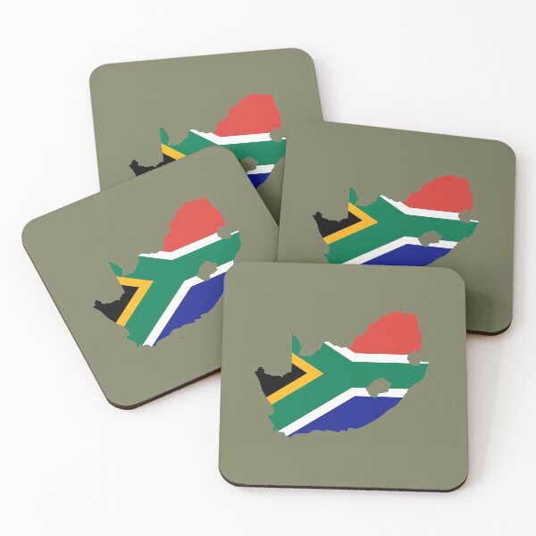 Item preview, South African Flag - South Africa Outline designed and sold by The-Fox-Hole.