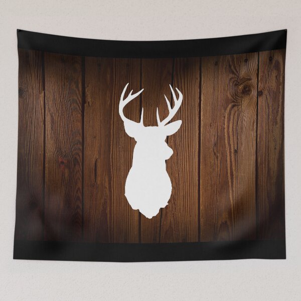 Item preview, White-Tailed Buck Silhouette designed and sold by Robert O.  Clark.