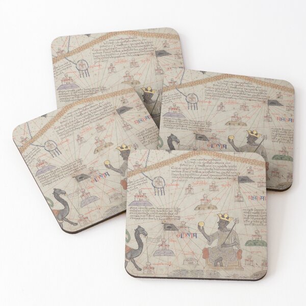 Item preview, Catalan Atlas Sheet (Western Sahara) designed and sold by Cosmonauteur.