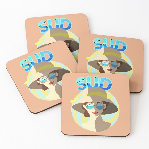 Item preview, reflections sea sunglasses south of france mixed digital painting and watercolor skiair designed and sold by skiair.