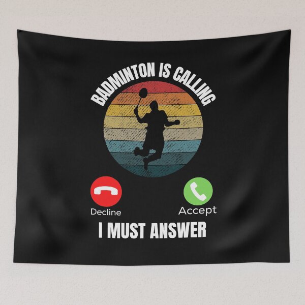 Item preview, Badminton is calling designed and sold by Davestre Designs.