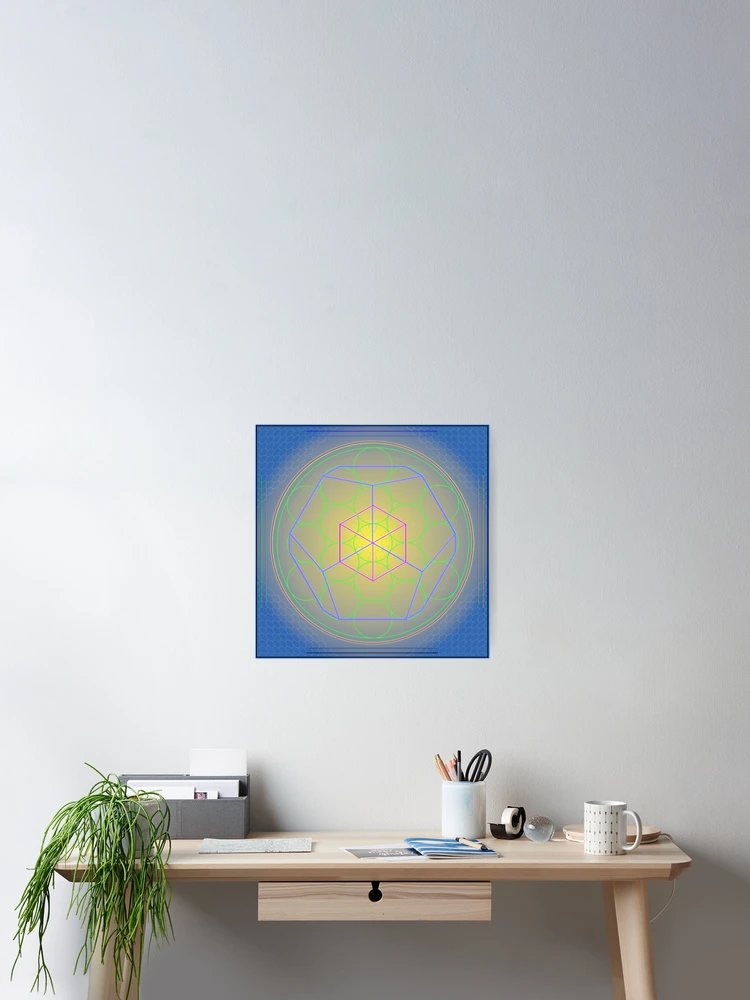 Thumbnail 2 of 3, Poster, 19 code geometry designed and sold by InfinityCodes.