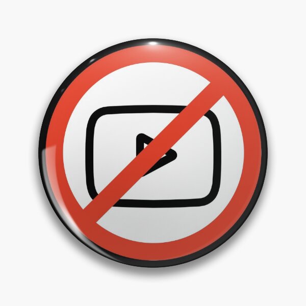 Item preview, NO YOUTUBE designed and sold by André Cremers.