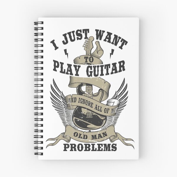 Item preview, i just want to play guitar and ignore all of my old man problems  designed and sold by Amirebdesign.