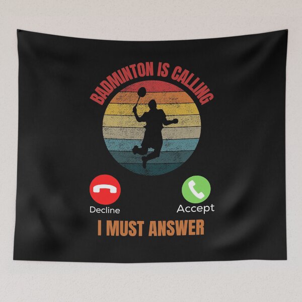 Item preview, Badminton is calling designed and sold by Davestre Designs.
