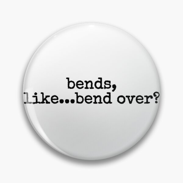 Item preview, bends, like...bend over? designed and sold by fandomarket.