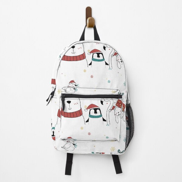 Item preview, Cute polar bear snowy Christmas animal doodle designed and sold by Giorgio Makahri.