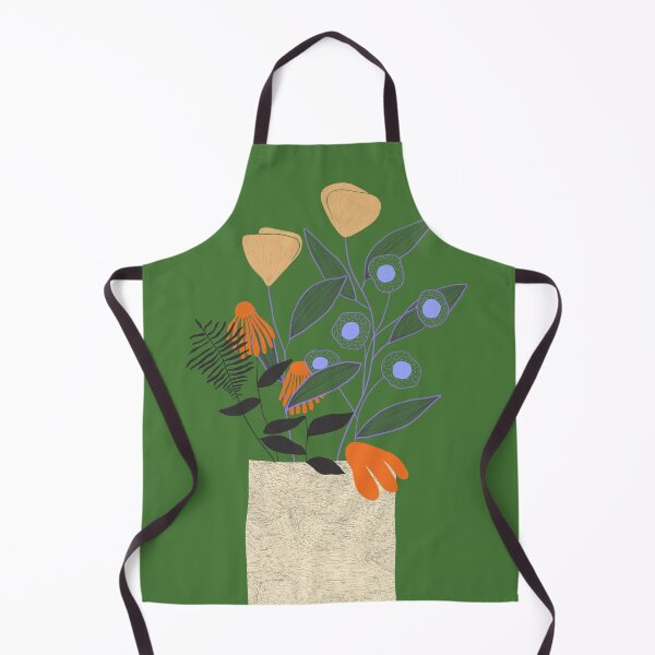 Item preview, Green flower vase designed and sold by FLATOWL.